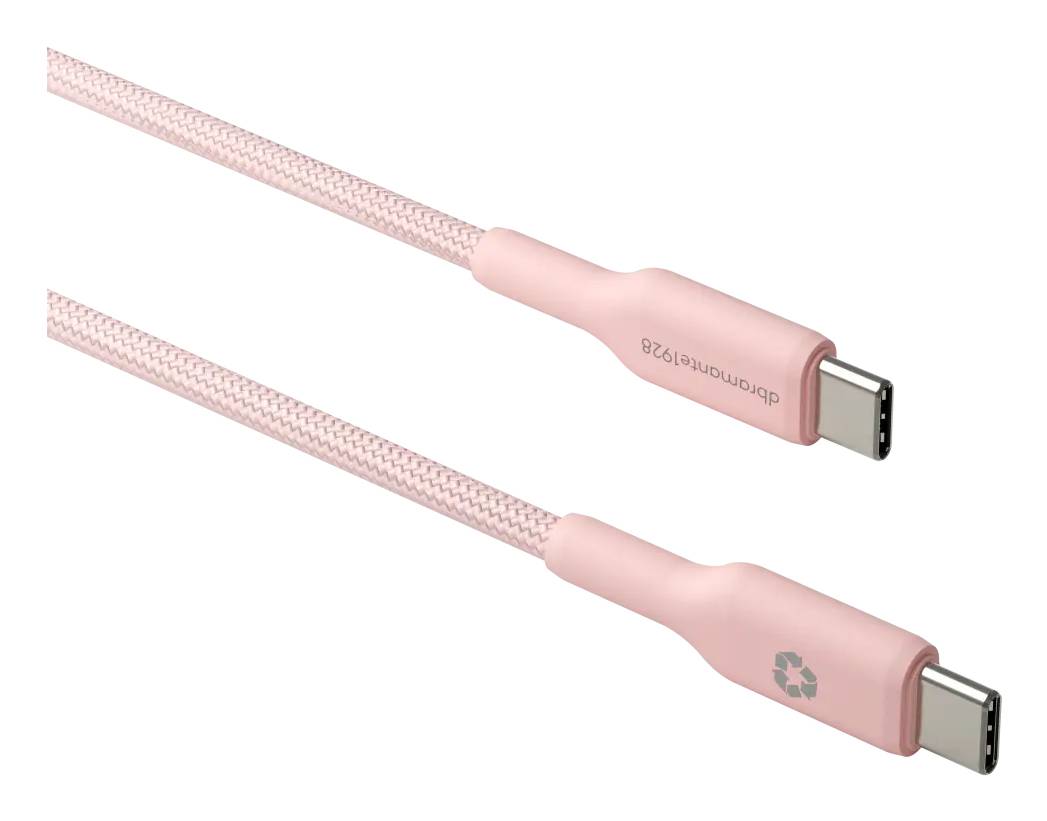 dbramante1928 re-charge - USB-Kabel - USB-C (M)zu USB-C (M) - 1.5 m - geflochten
