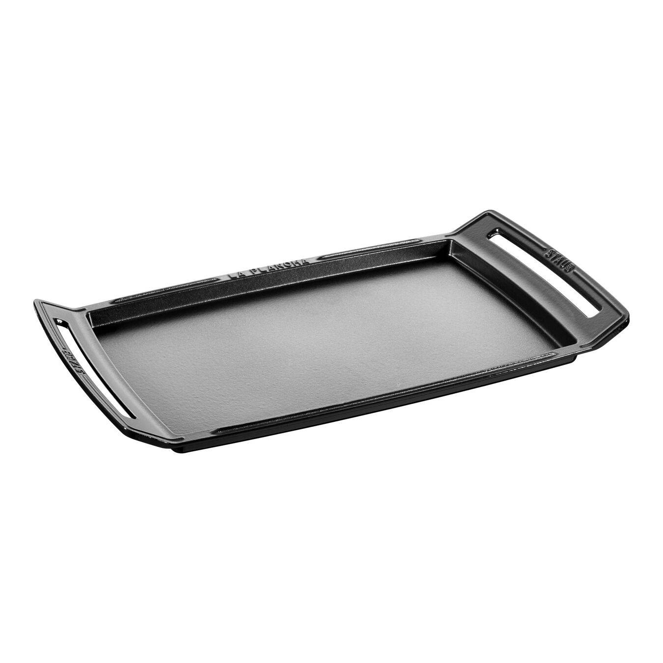 ZWILLING STAUB PANS, Einschub, Schwarz, Eisenguss, Eisenguss, Frankreich, Rechteckig