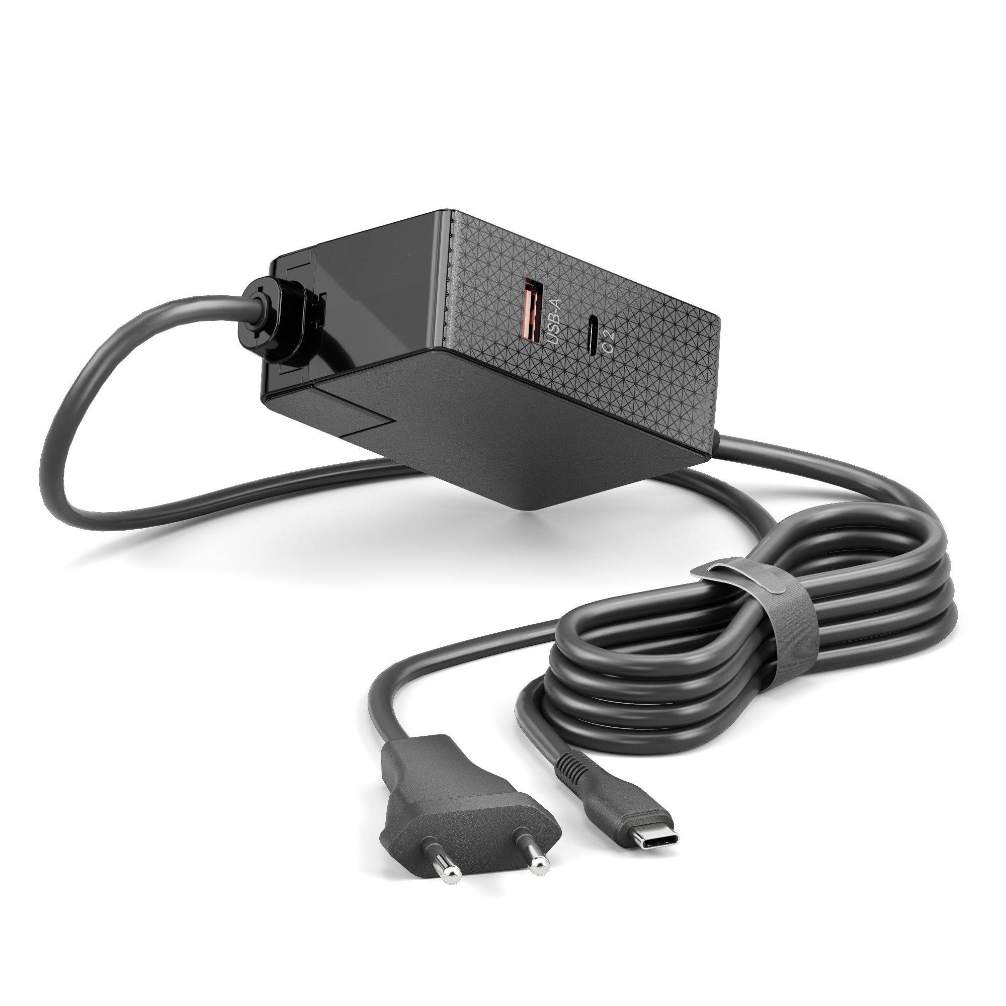 Vuelogic USB-C/USB-A GaN VL-PSU110 Ladegerät 3Port 100W PD schwarz Unterhaltungselektr. Zubehör