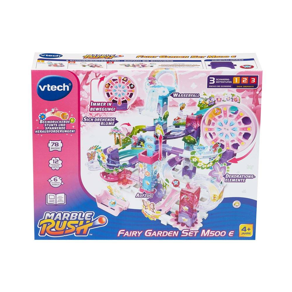 VTech Marble Rush Fairy Garden Set M500 E, Mehrfarbig