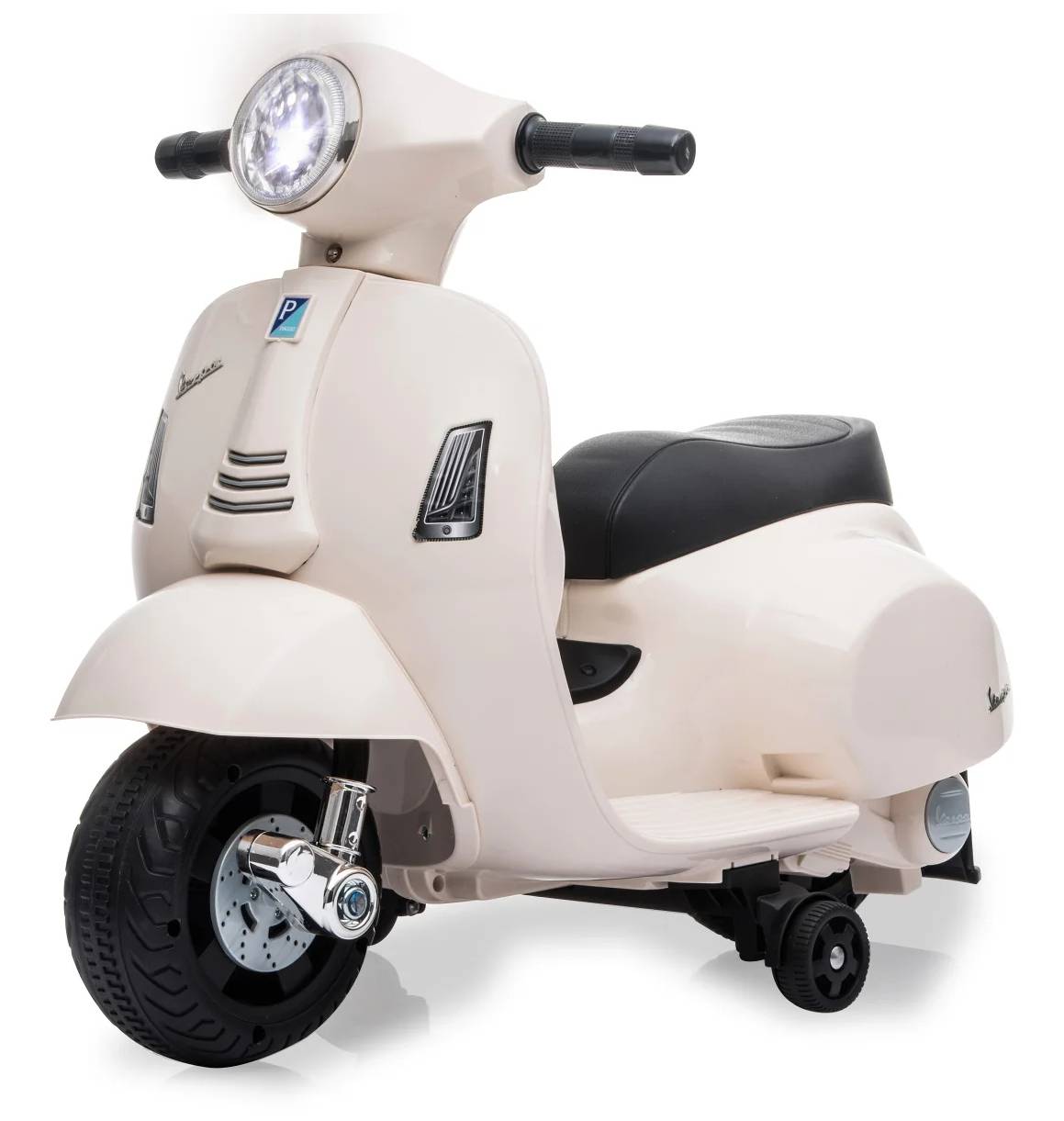 JAMARA Ride-on Vespa Mini, 1,6 Jahr(e), 4 Rad/Räder, Schwarz, Weiß, Batterien erforderlich