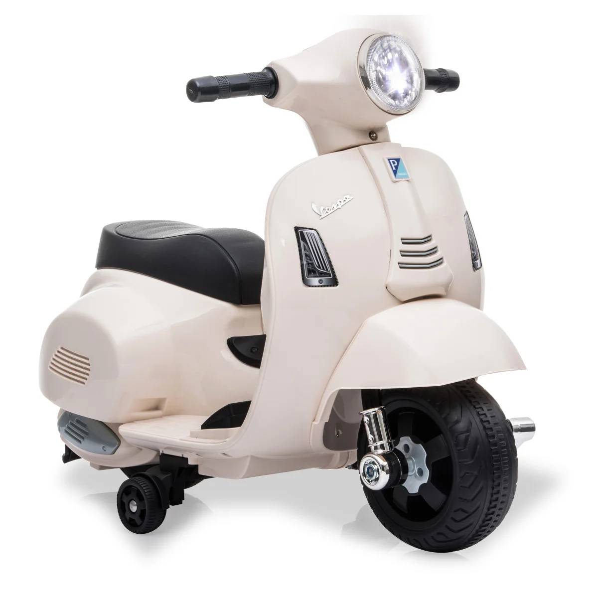 JAMARA Ride-on Vespa Mini, 1,6 Jahr(e), 4 Rad/Räder, Schwarz, Weiß, Batterien erforderlich