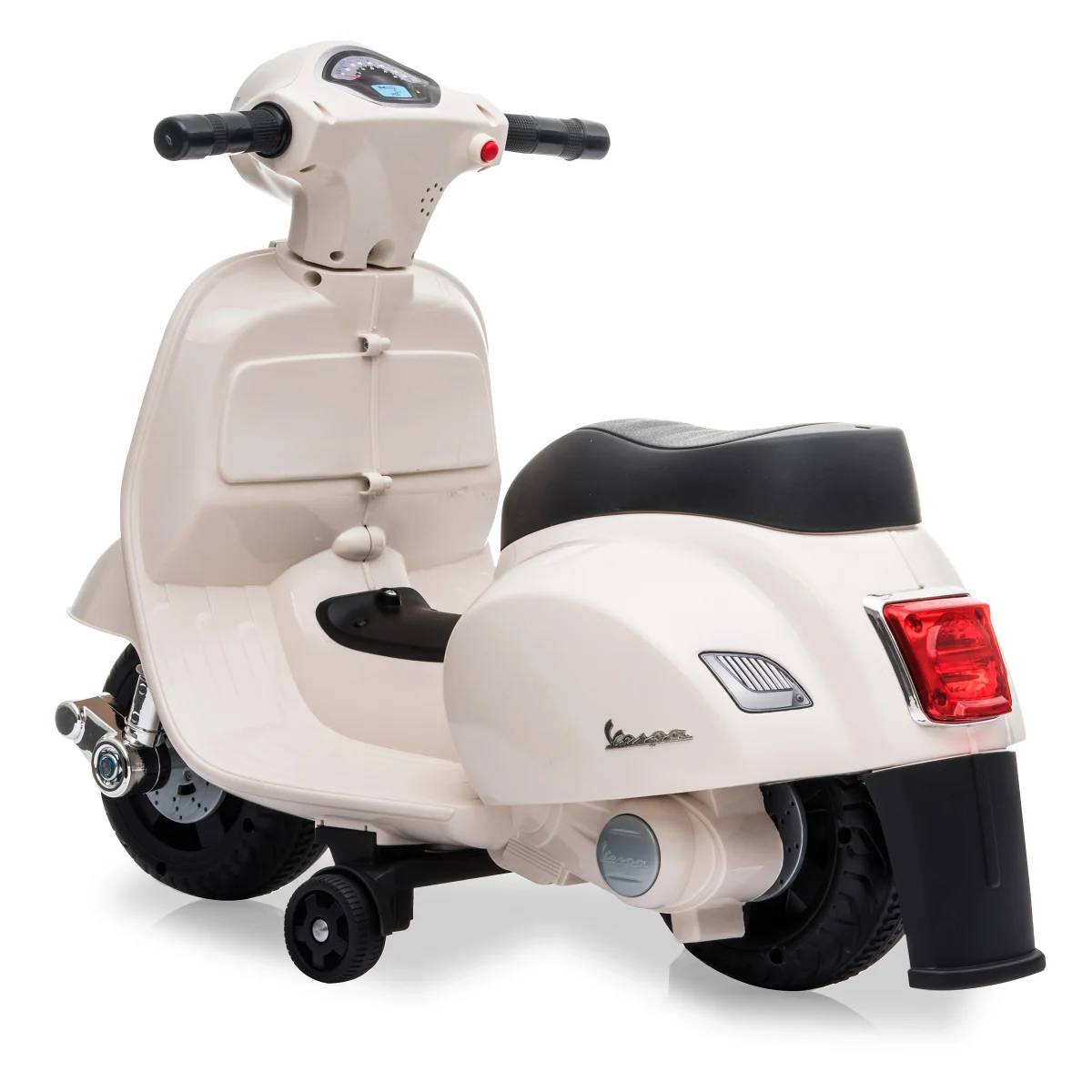 JAMARA Ride-on Vespa Mini, 1,6 Jahr(e), 4 Rad/Räder, Schwarz, Weiß, Batterien erforderlich