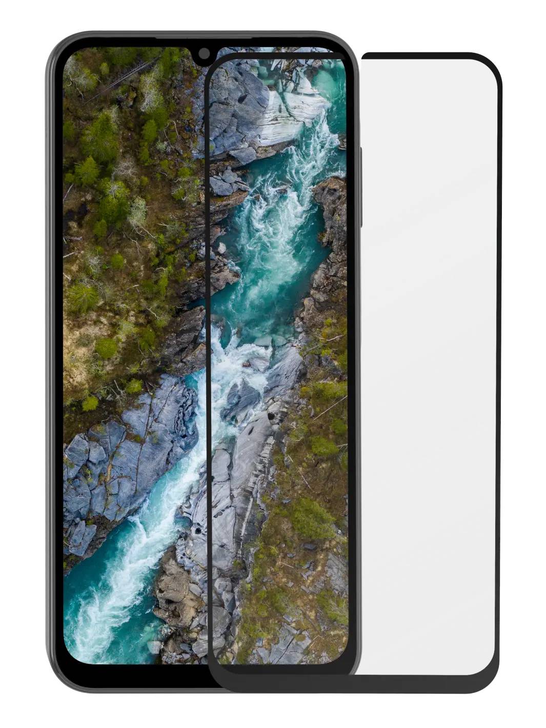 dbramante1928 Eco-shield - Bildschirmschutz fürHandy - Glas - Rahmenfarbe