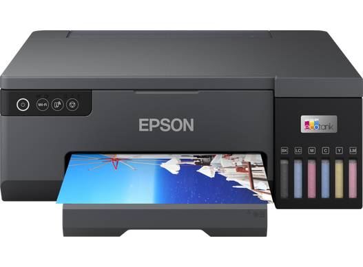 Epson EcoTank L8050 - Drucker - Farbe - Tintenstrahl - ITS - A4 - 5760 x 1440 dpi - bis zu 8 Seiten/Min. (einfarbig)/