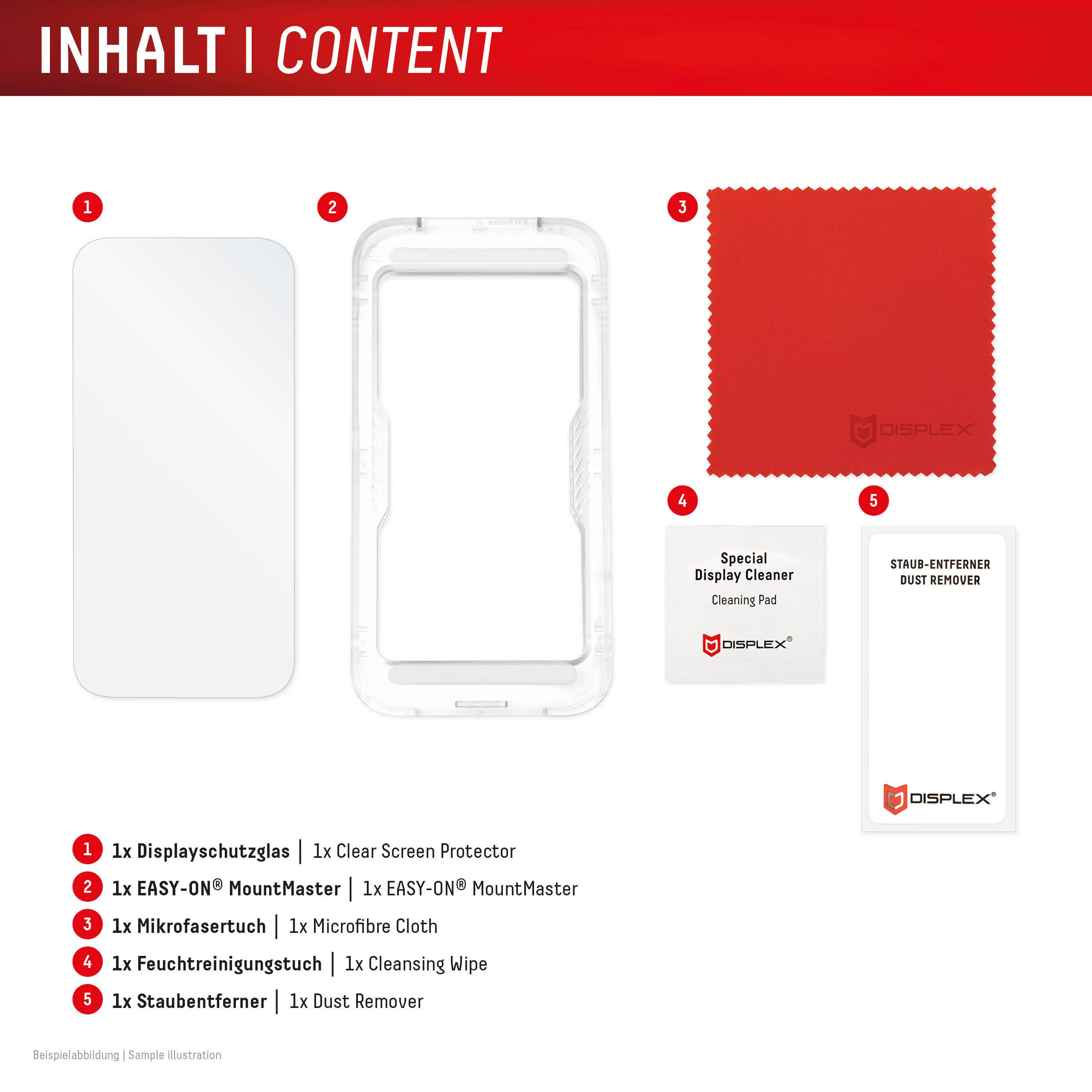 Displex Schutzglas für Samsung S26+ 02228