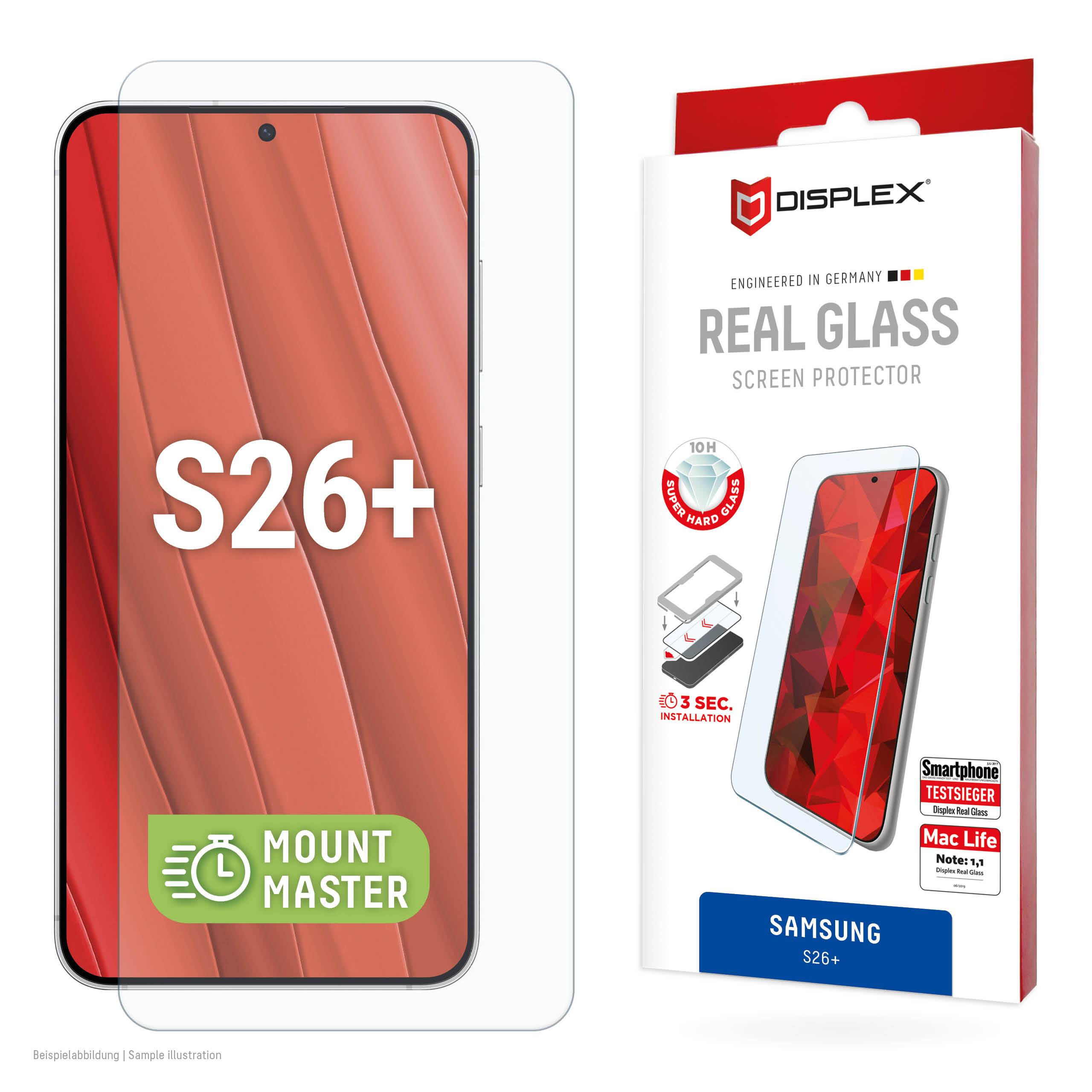 Displex Schutzglas für Samsung S26+ 02228