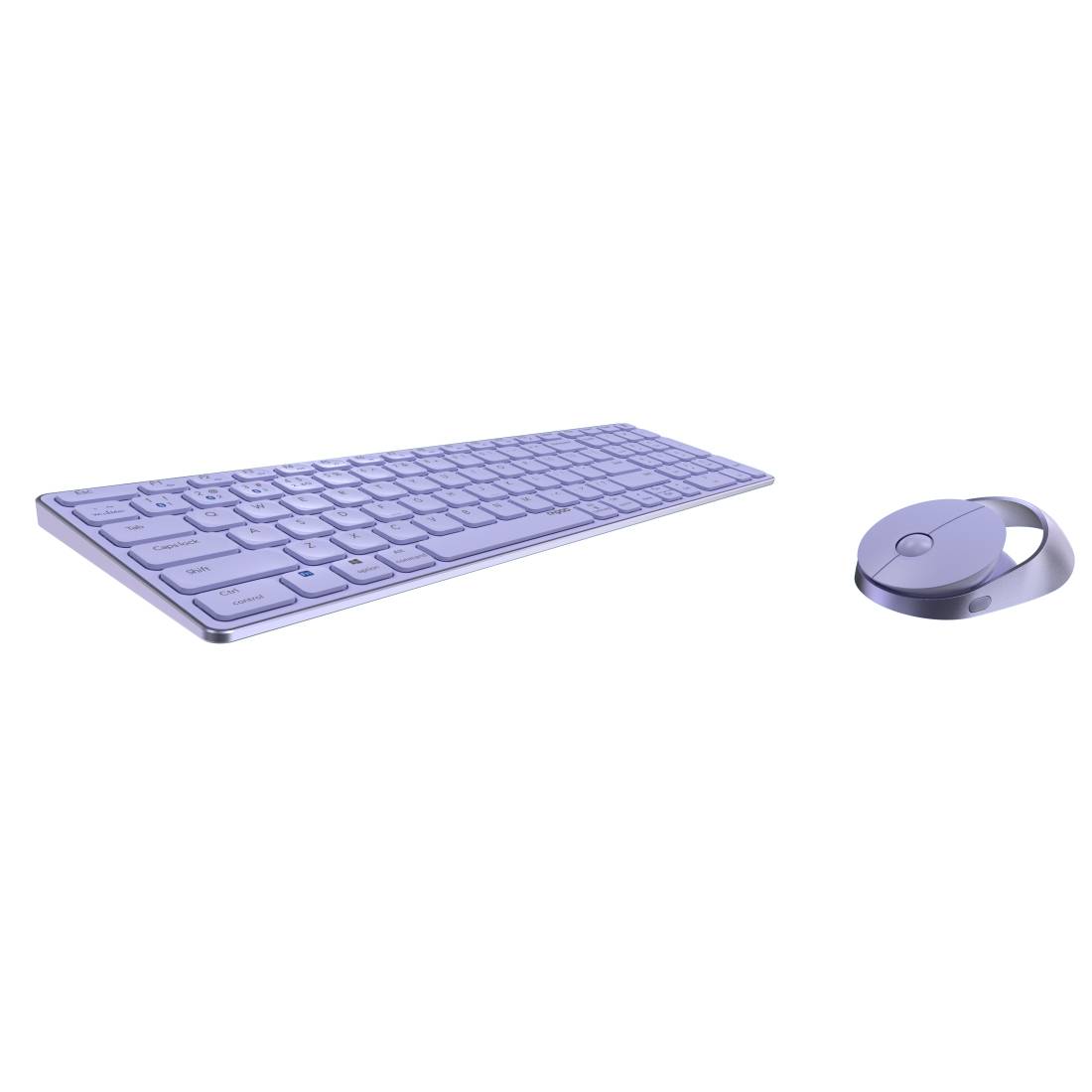 Rapoo Kabellos - RF Wireless+ Bluetooth - Scherenschalter - QWERTZ - Lila - Maus
