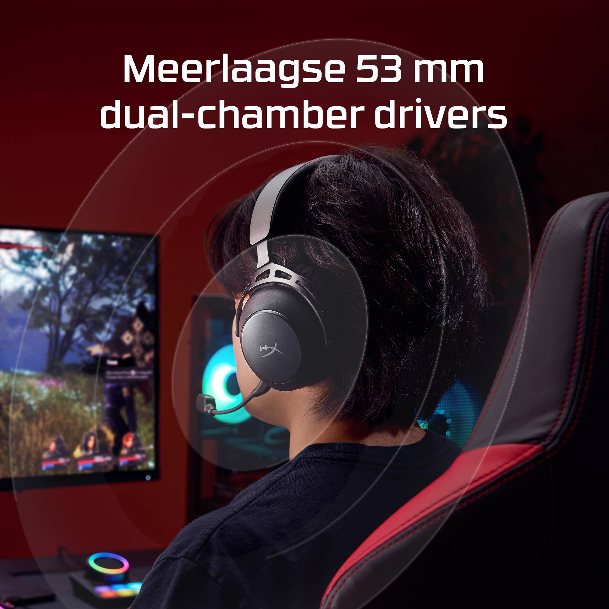 Kingston HyperX Cloud Alpha 2 - Headset - ohrumschließend