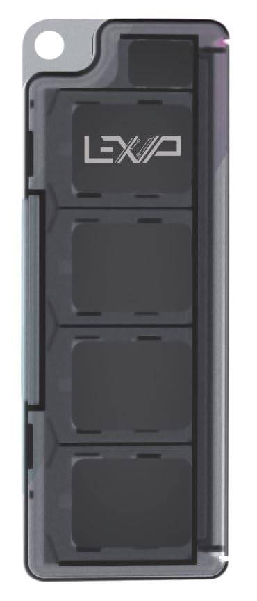 LEXIP Storage Case For 8 Games Switch 2 Gaming Gaming-Komponenten Gehäuse &
