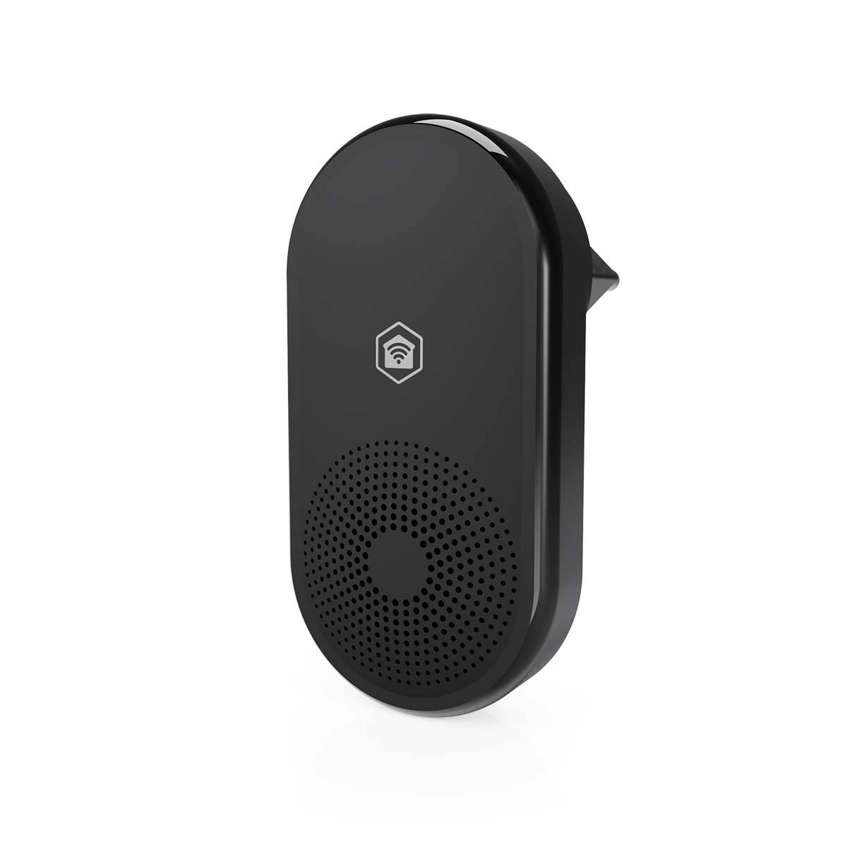 Kabellose Türglocke RF 433 MHz SmartLife mit 55 Melodien Schwarz