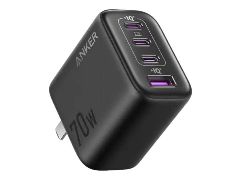 Anker Zolo 4-Ports Ladegerät 70W, schwarz A121CG11