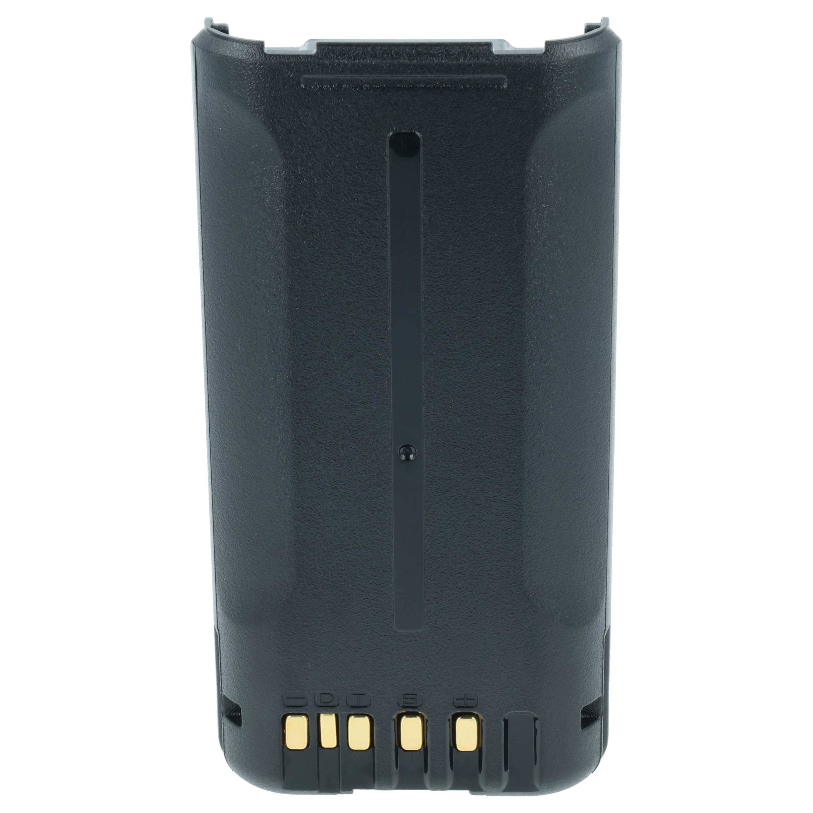 vhbw 5x Akku kompatibel mit Kenwood VP6430, VP6330, VP8000 Funkgerät, Walkie Talkie (2000 mAh, 7,4 V, Li-Ion)