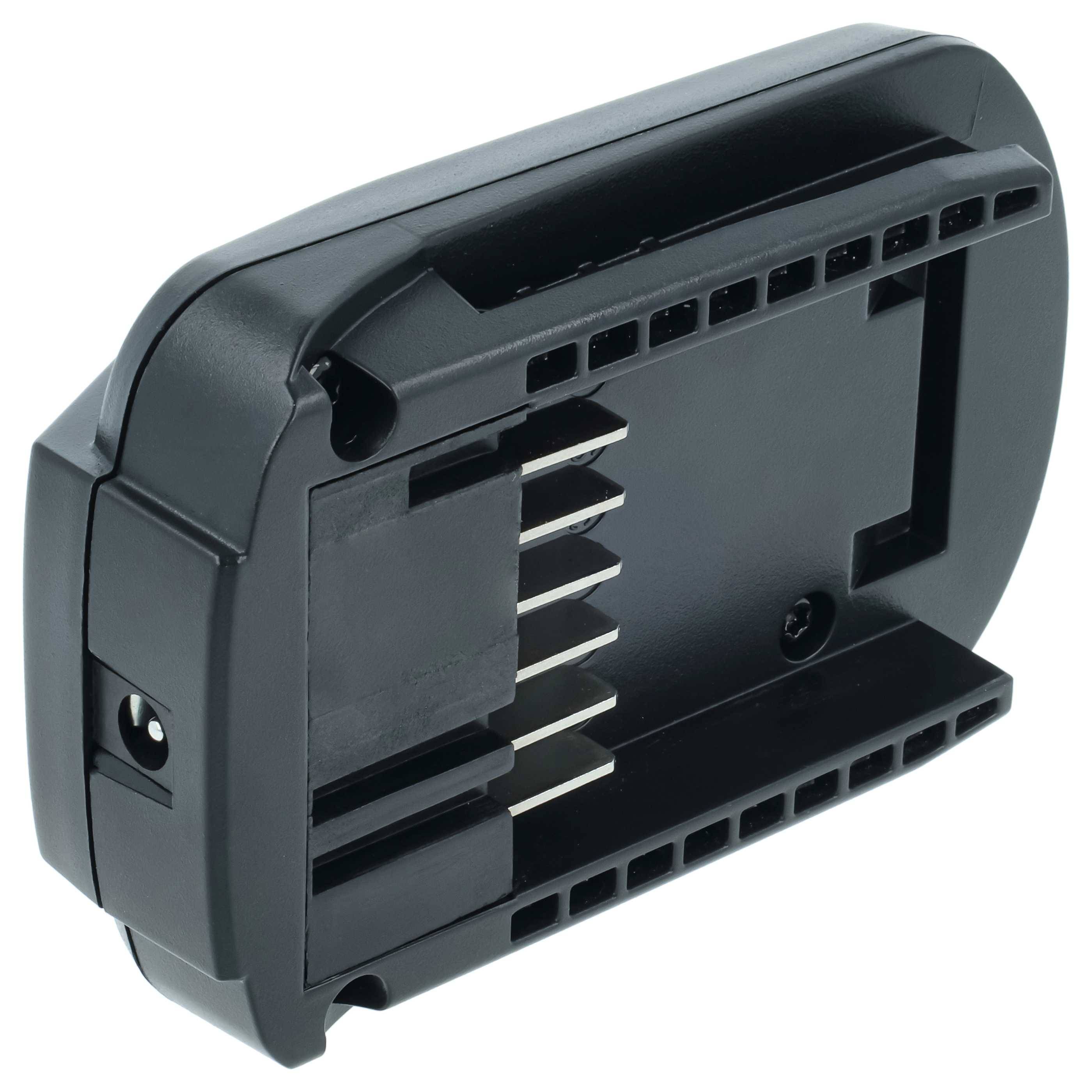 vhbw Ladegerät inkl. Netzteil kompatibel mit Worx WG540E.5, WG540E.1, WU287, WG891, WG891E, WU289 Werkzeug Li-Ion-Akkus