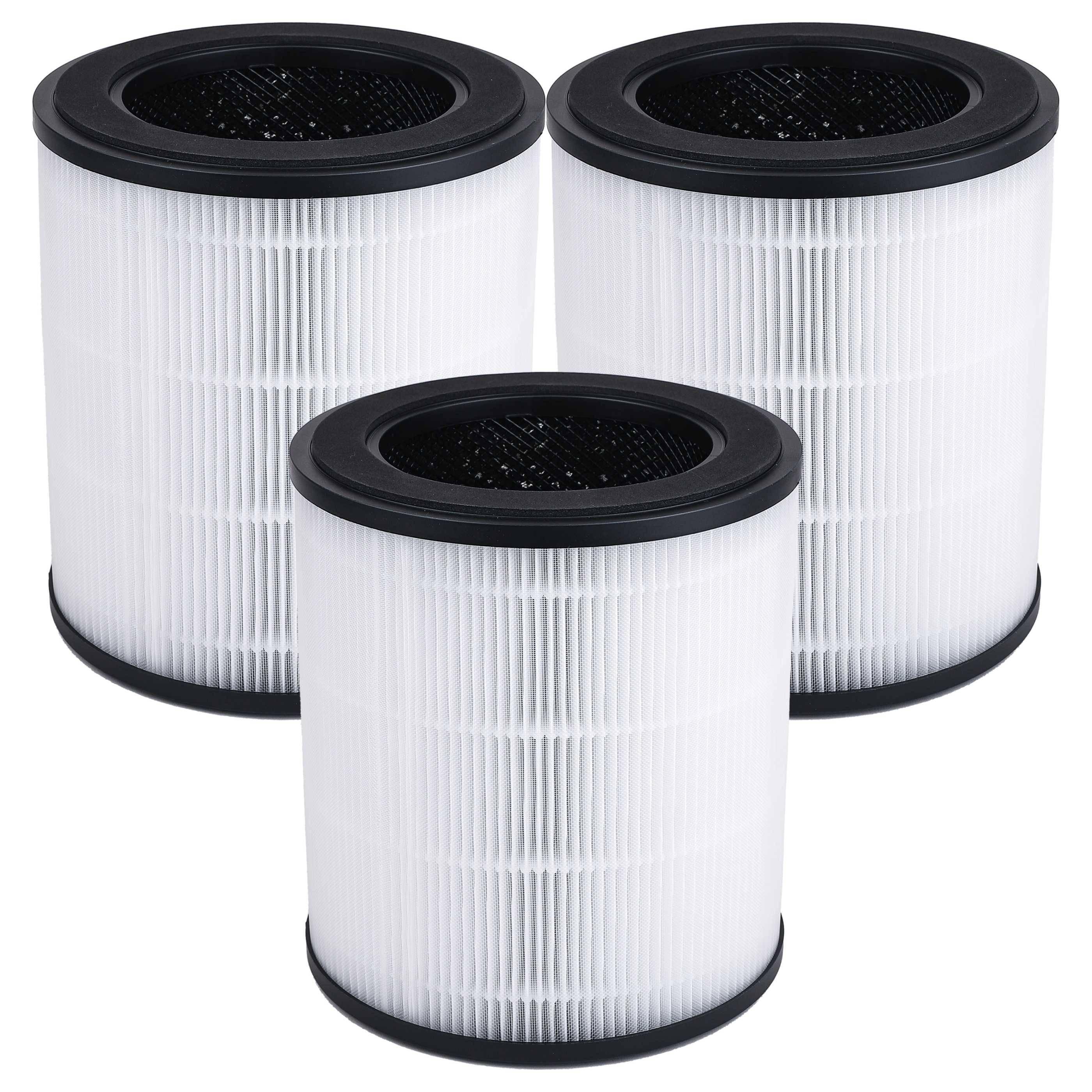 vhbw 3x Luftilter kompatibel mit Rowenta Pure Air City PU2840 Luftreiniger - Kombifilter