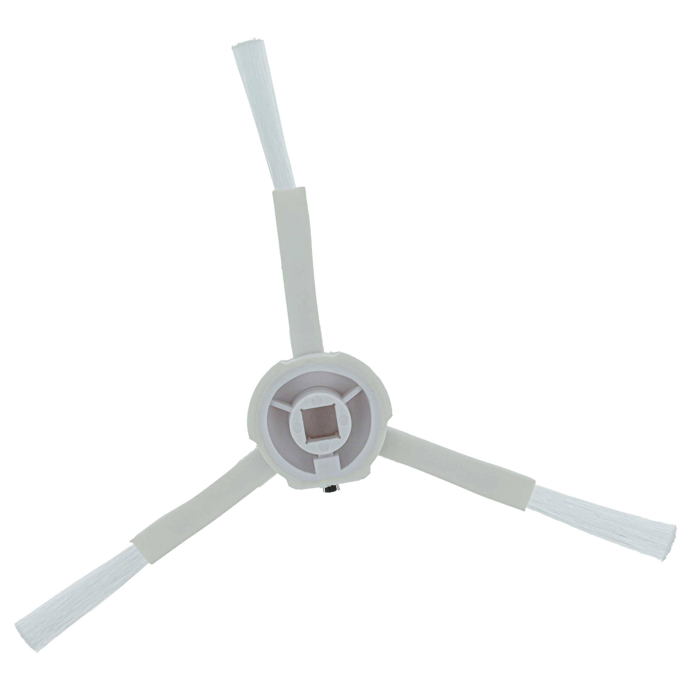 vhbw 2x Seitenbürste kompatibel mit Xiaomi Mijia 1C, STYTJ01ZHM Saugroboter - Reinigungsbürsten Set, weiß