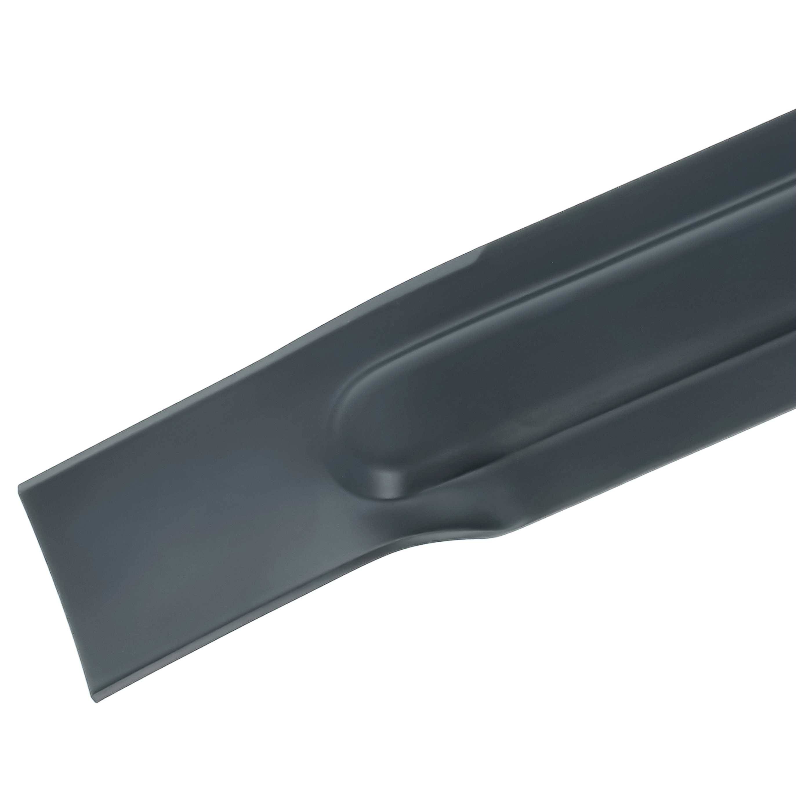 vhbw Ersatz-Messer kompatibel mit Flymo Visimo Rasenmäher - Ersatzklinge Schwarz, beschichteter Stahl