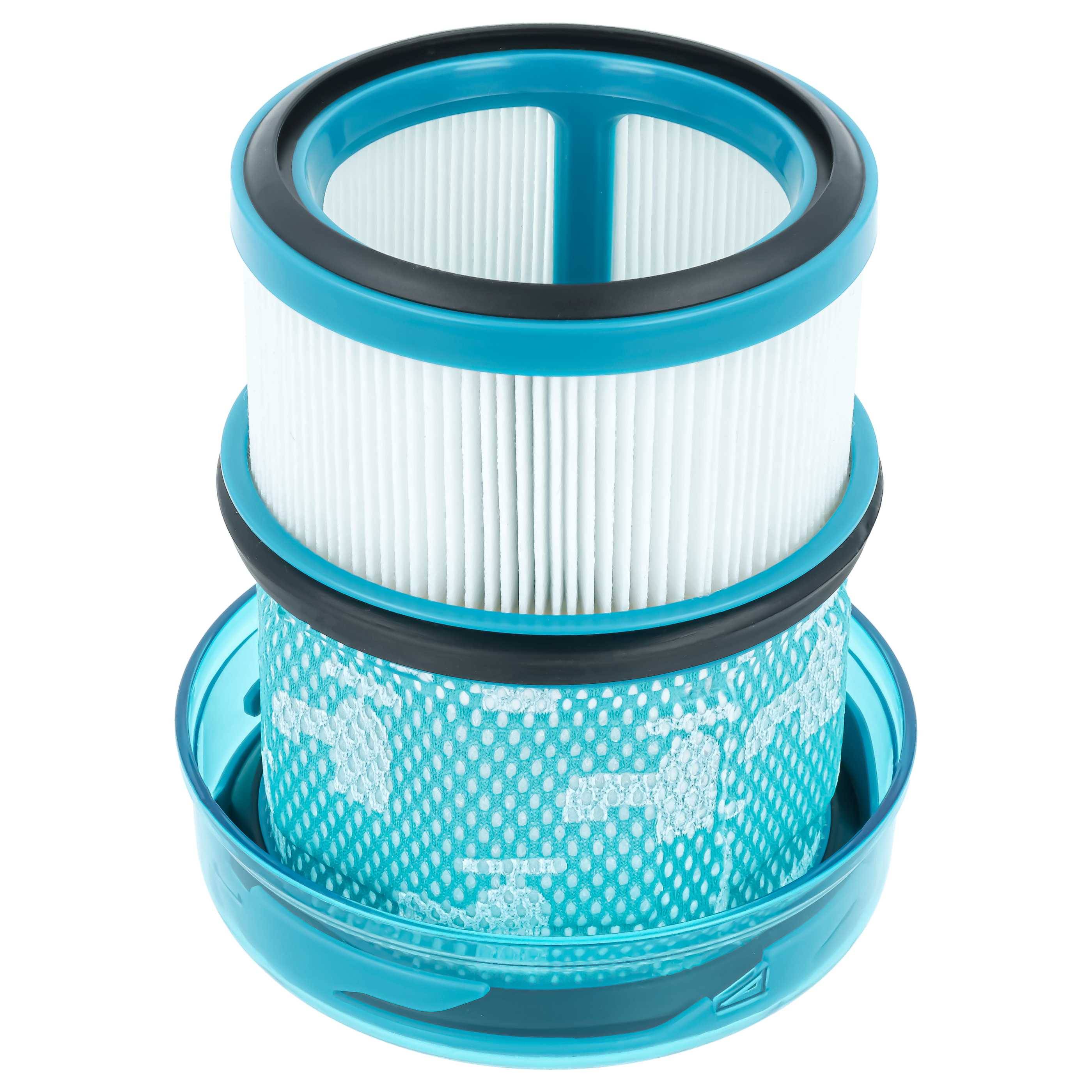 vhbw Staubsaugerfilter kompatibel mit Dyson DS60 Staubsauger - HEPA-Filter Blau