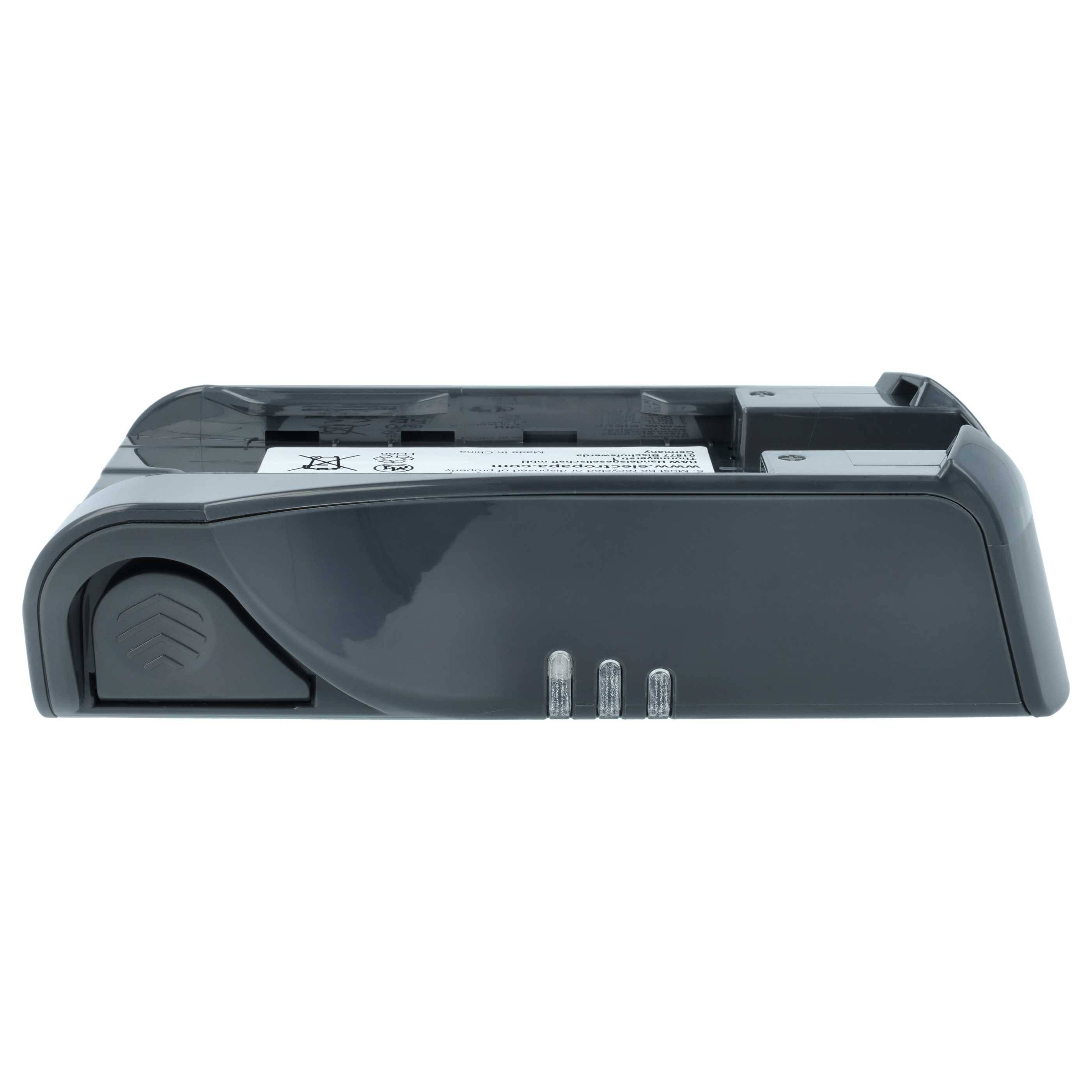 vhbw Akku kompatibel mit Shark IZ300 Staubsauger Schwarz (3000 mAh, 25,2 V, Li-Ion)