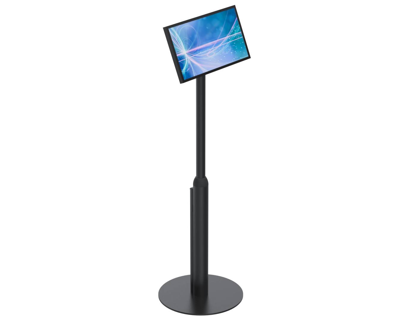 Ergonomic Solutions SpacePole POS SPV1402, POS-Halterung, Schwarz, Metall, 12 kg, 75 x 75 mm, 100 x 100 mm