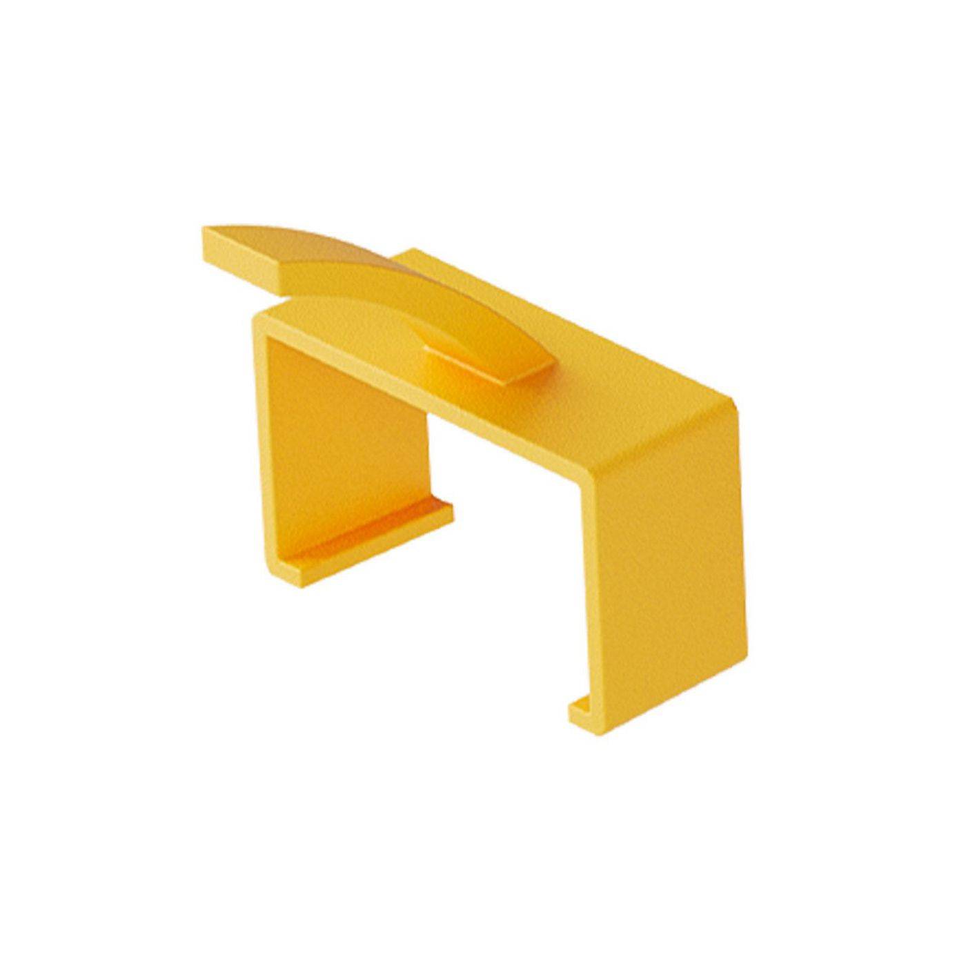 Clips for Slim & Bendable Series 20 pcs Yellow, Gelb, Kunststoff, 150 mm, 20 Stü