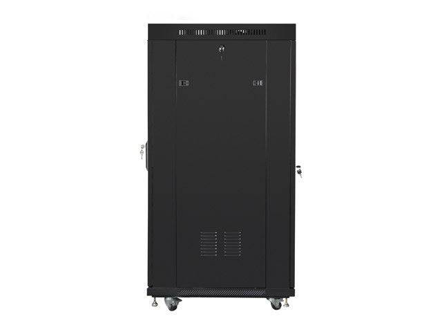 LANBERG 19 27U 600x800 freist. LCD Glastür (FlatPack) sw (Speditionsversand) Multimedia-Technik