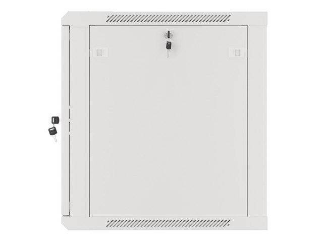 LANBERG 19 12U 600x600 Wandgehäuse Glastür V2 (FlatPack) gr Multimedia-Technik 19