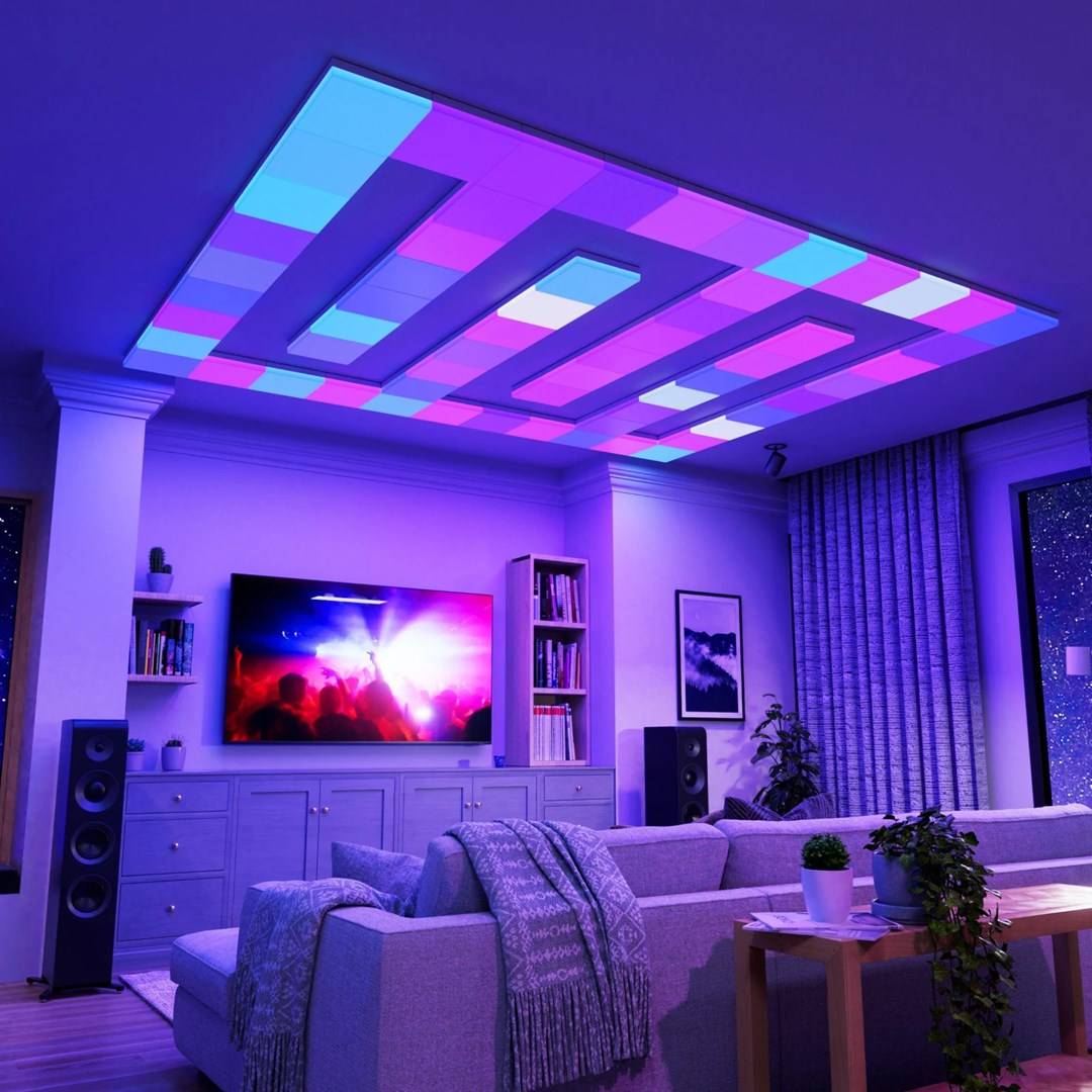 Nanoleaf NF083E00-1SL, Intelligente Deckenbeleuchtung, WLAN, Weiß, 802.11b, 802.11g, Wi-Fi 4 (802.11n), 2700 K, 6500 K