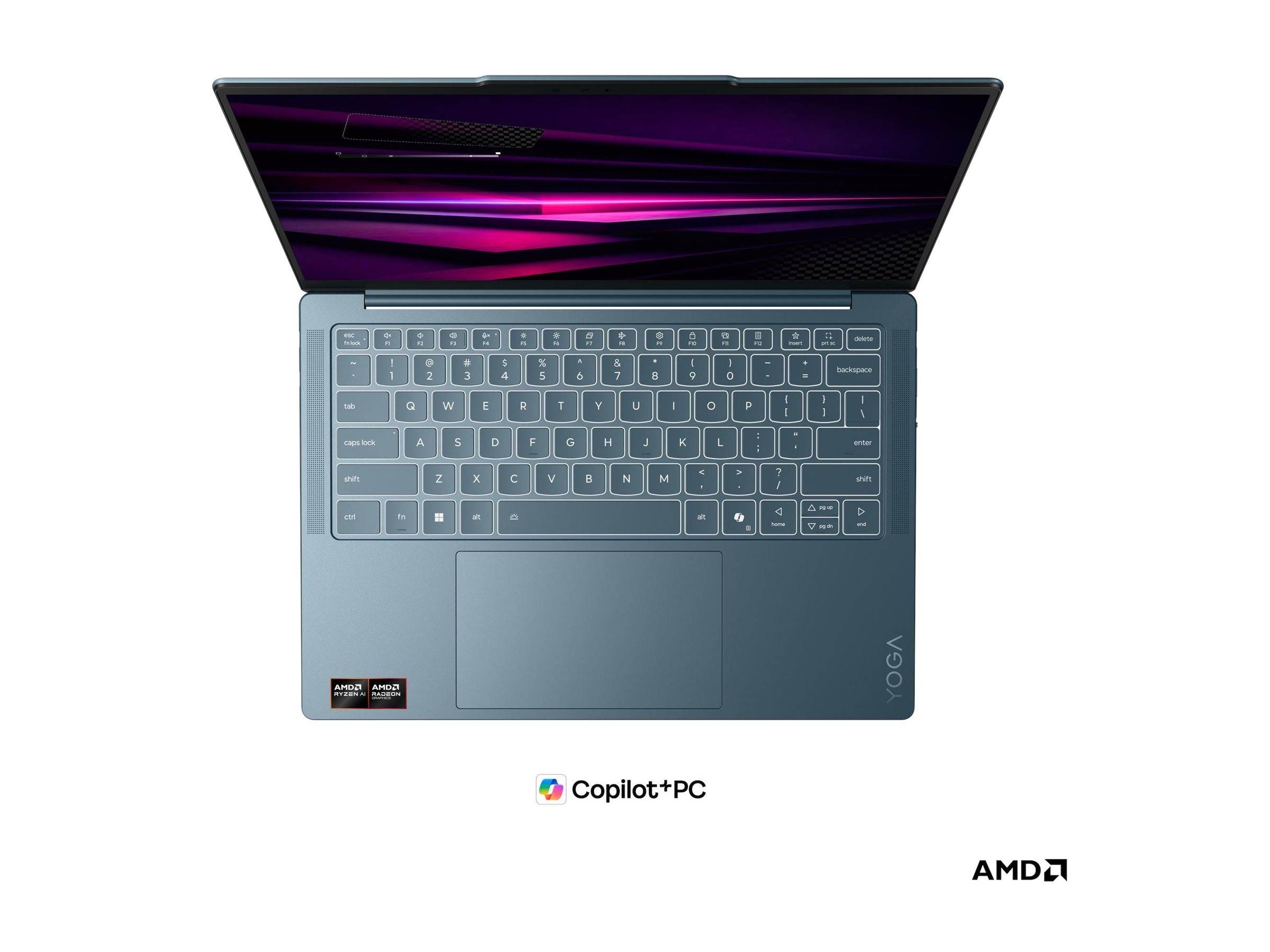 Lenovo Yoga Slim 7 14AGP11 83QS - AMD Ryzen AI 5 430 / 2 GHz - Win 11 Home - Radeon 840M - 16 GB RAM - 512 GB SSD NVMe -