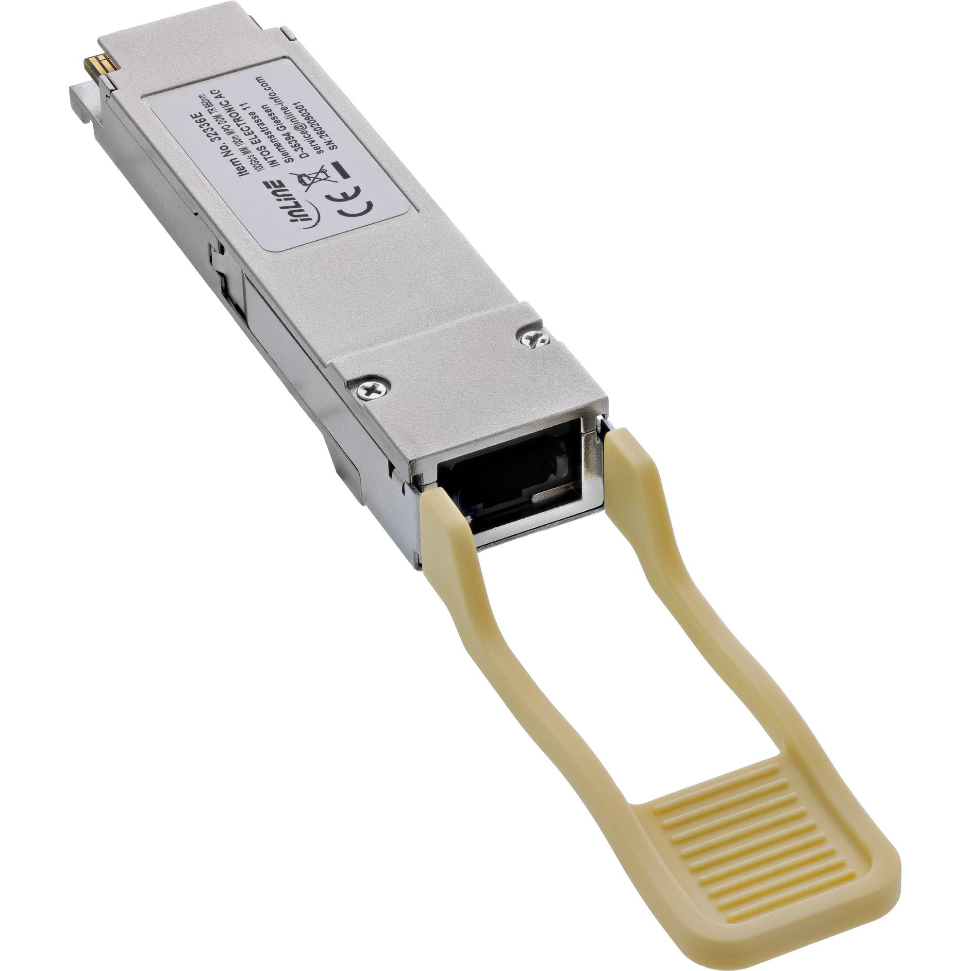 InLine QSFP28 SR4 Modul LWL 850nm Multimode MPO 100m 100Gb/s 100 Gigabit Performance mit GBASE-SR4: Ideal f?r moderne