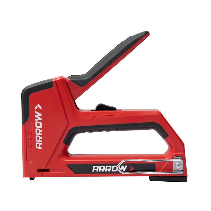 Arrow Handtacker T501, für Flachdrahtklammern, Feindrahtklammern, Kabelklammern und Nägel