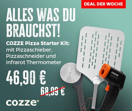Grillfürst Grillbürste Edelstahl, mit breitem 3-fach Bürstenkopf und Schaber