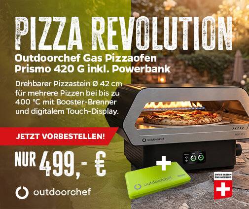 Grillfürst Grillbürste Edelstahl, mit breitem 3-fach Bürstenkopf und Schaber