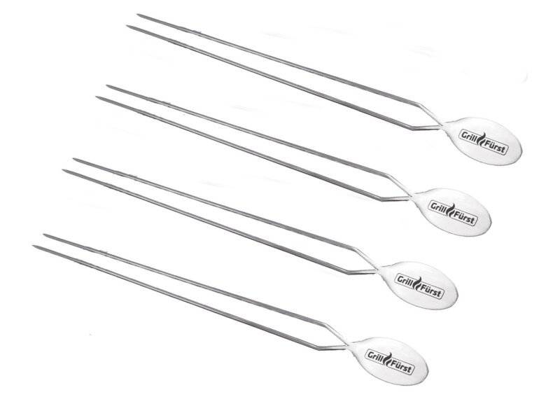 Grillfürst Grillspieße 35 cm 4er Set