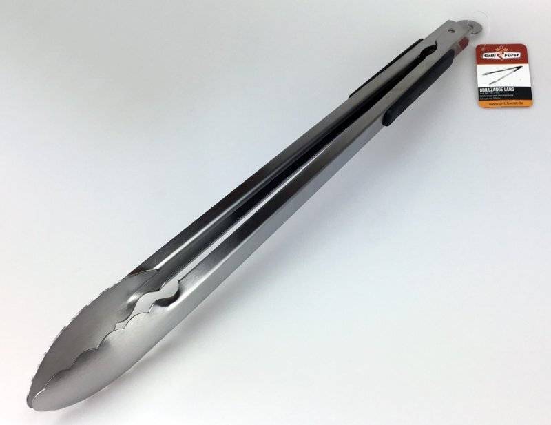 Grillfürst Edelstahl Grillzange 54 cm