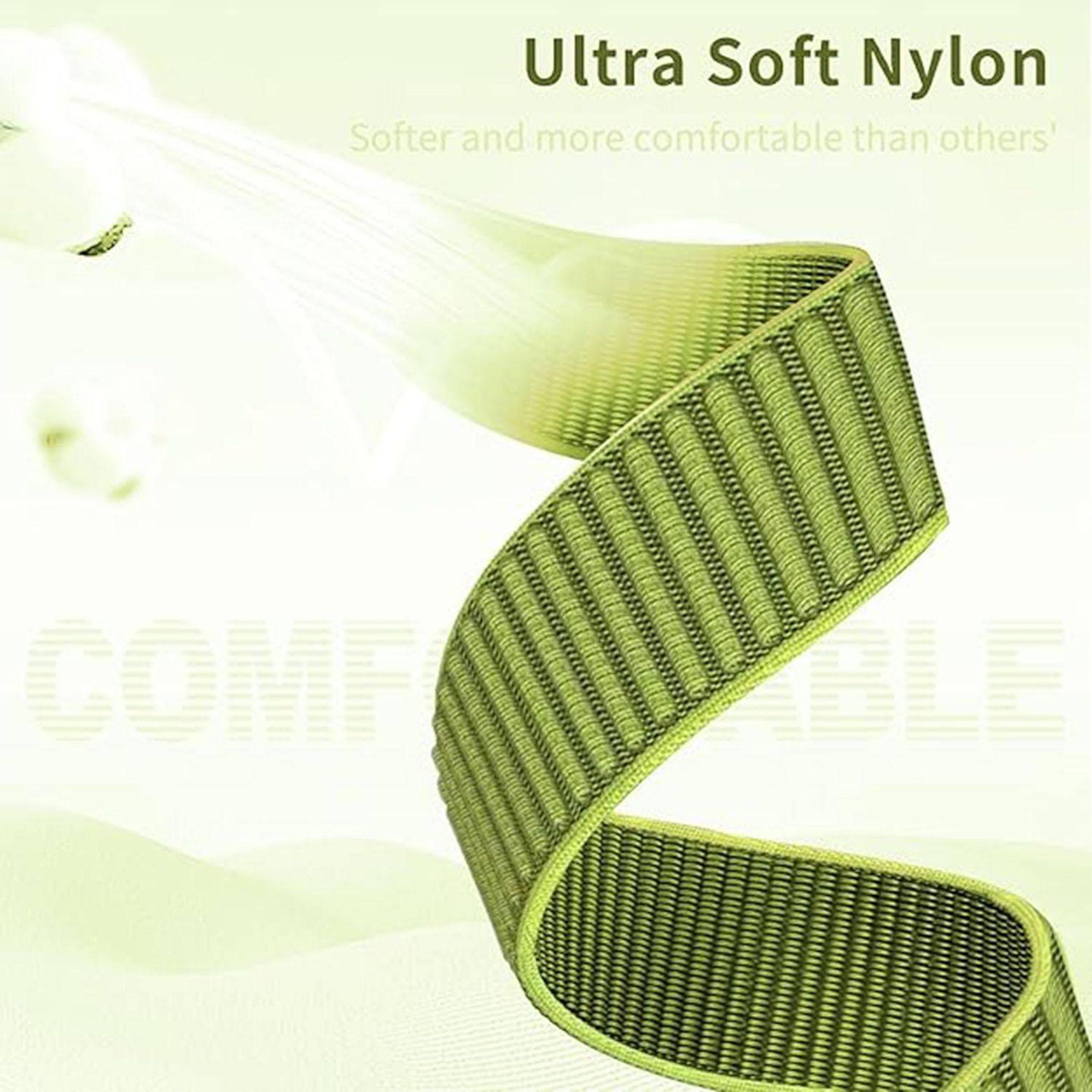 Smartwatch Armband Nylon für Xiaomi Smart Band 10 / 9 / 8 Parachute Schnalle