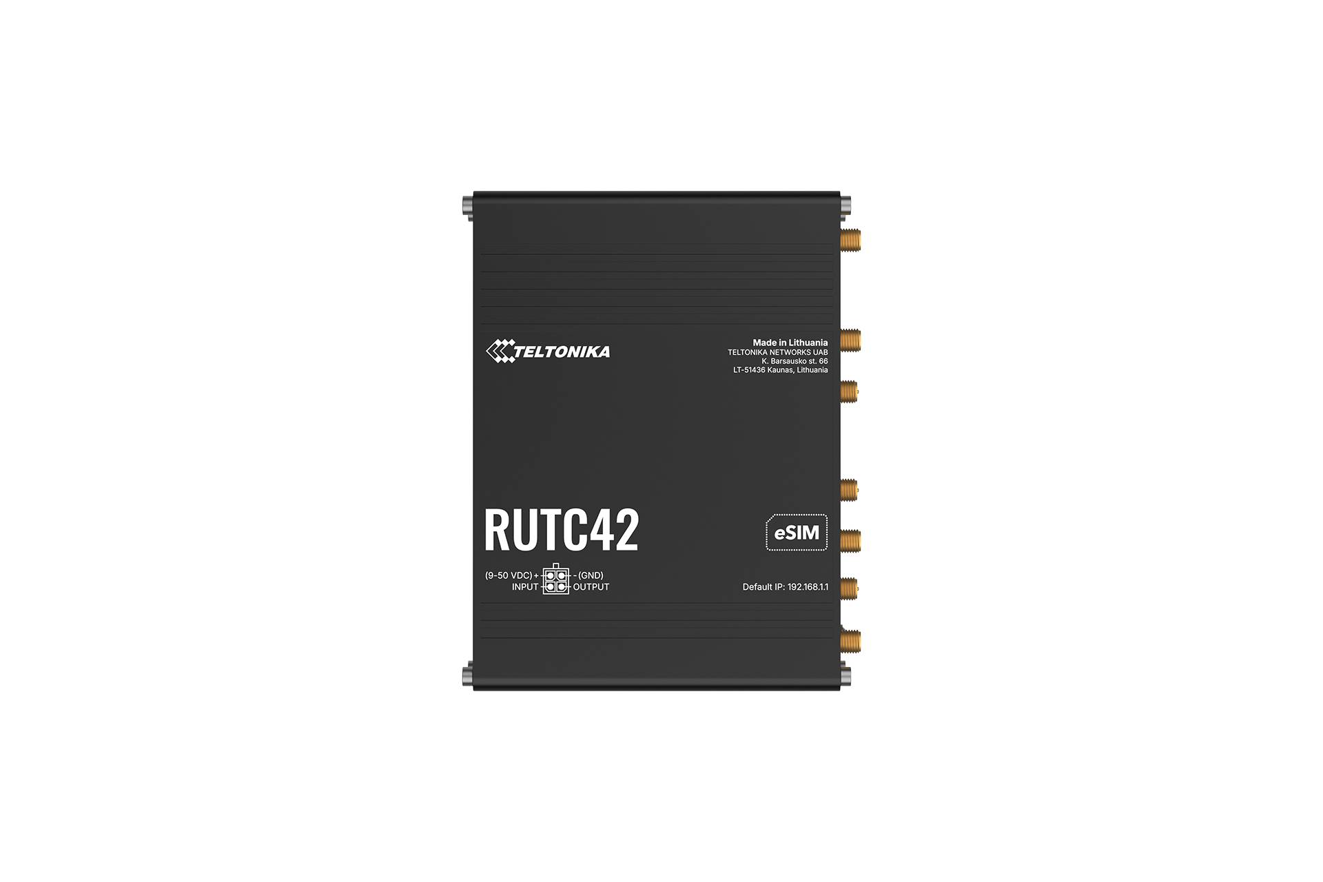 Teltonika RUTC42 Dual-eSIM LTE Router