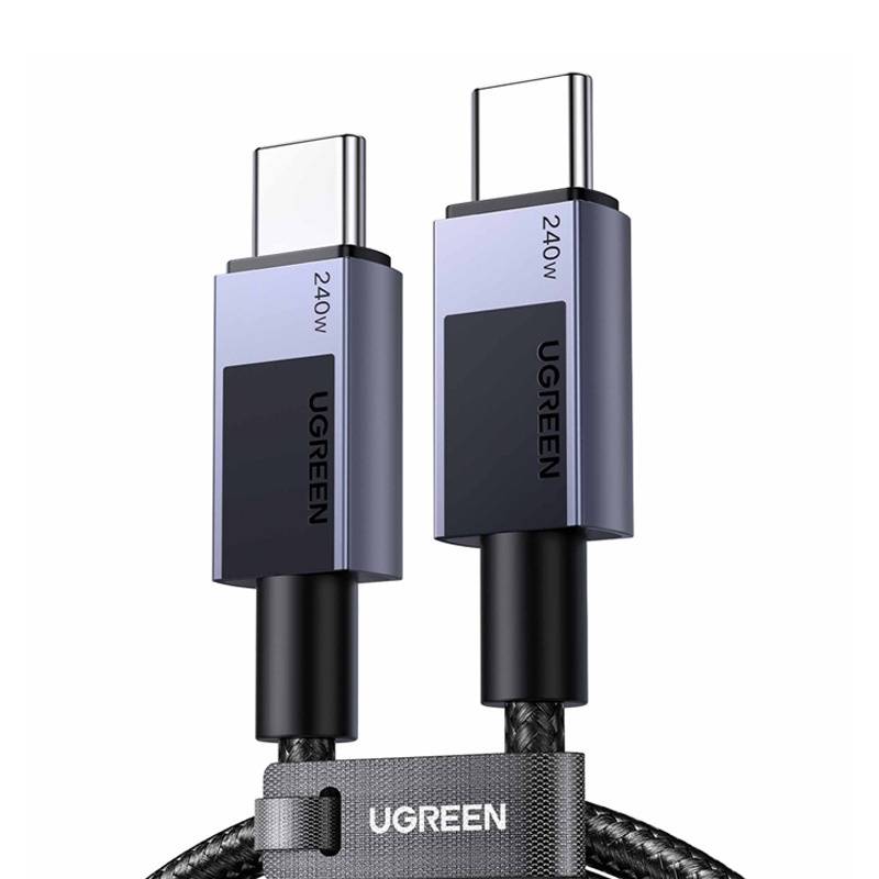 UGREEN L513 USB-C Kabel 240W 1m grau Telekommunikation, UCC & Wearables Smartphone Zubehör &