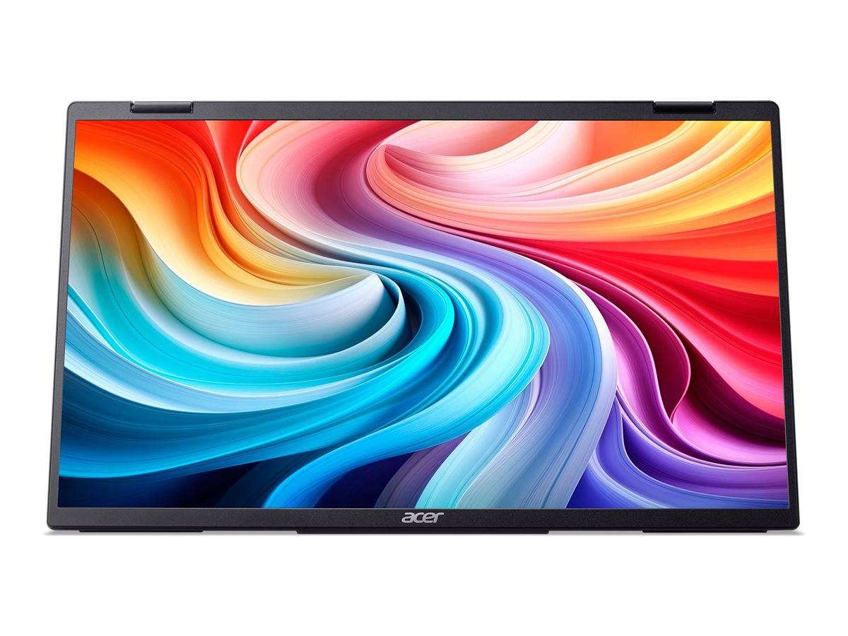 Acer PD163QT bmiuux PD3 Series LCD-Monitor 40,6 cm 16" 15.6" sichtbar tragbar 1920 x 1080 Full HD 1080p 250 cd/m² 8 ms HDMI 2xUSB-C Lautsprecher