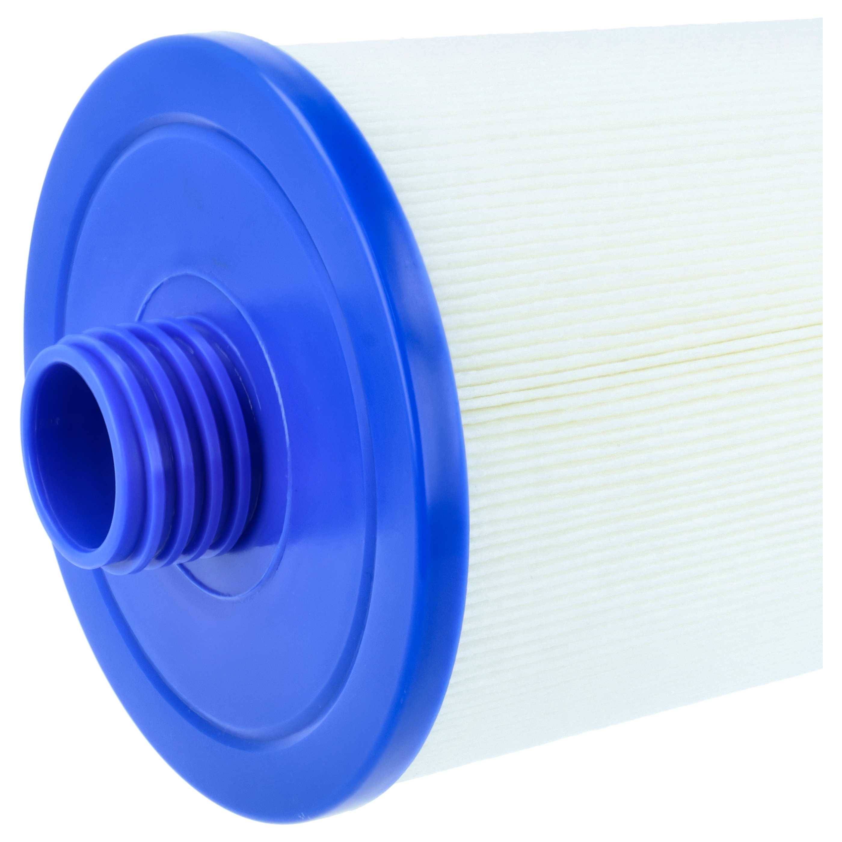 vhbw 2x Filterkartusche Ersatz für Rec Factory Warehouse 378902 für Pool | Ersatzfilter Blau Weiß