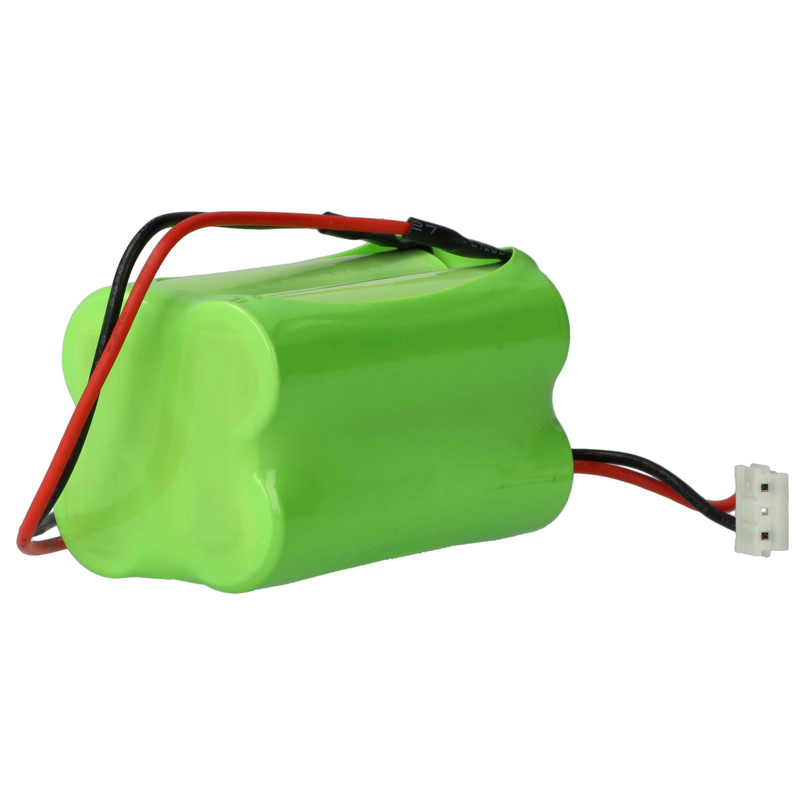 vhbw 5x Akku kompatibel mit ABM SCKBU013(SC), WK(G)(X)D013(SC), WEF(R)023SC Fluchtweg, Notfallbeleuchtung (2000 mAh, 4,8
