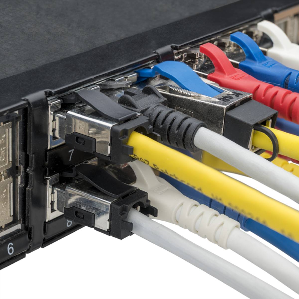 Metz Connect C6A RJ45 field plug ultra short