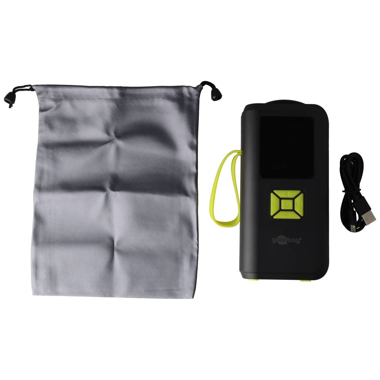 goobay Akku-Kompressor 10 bar 150 PSI 2000mAh USB-C