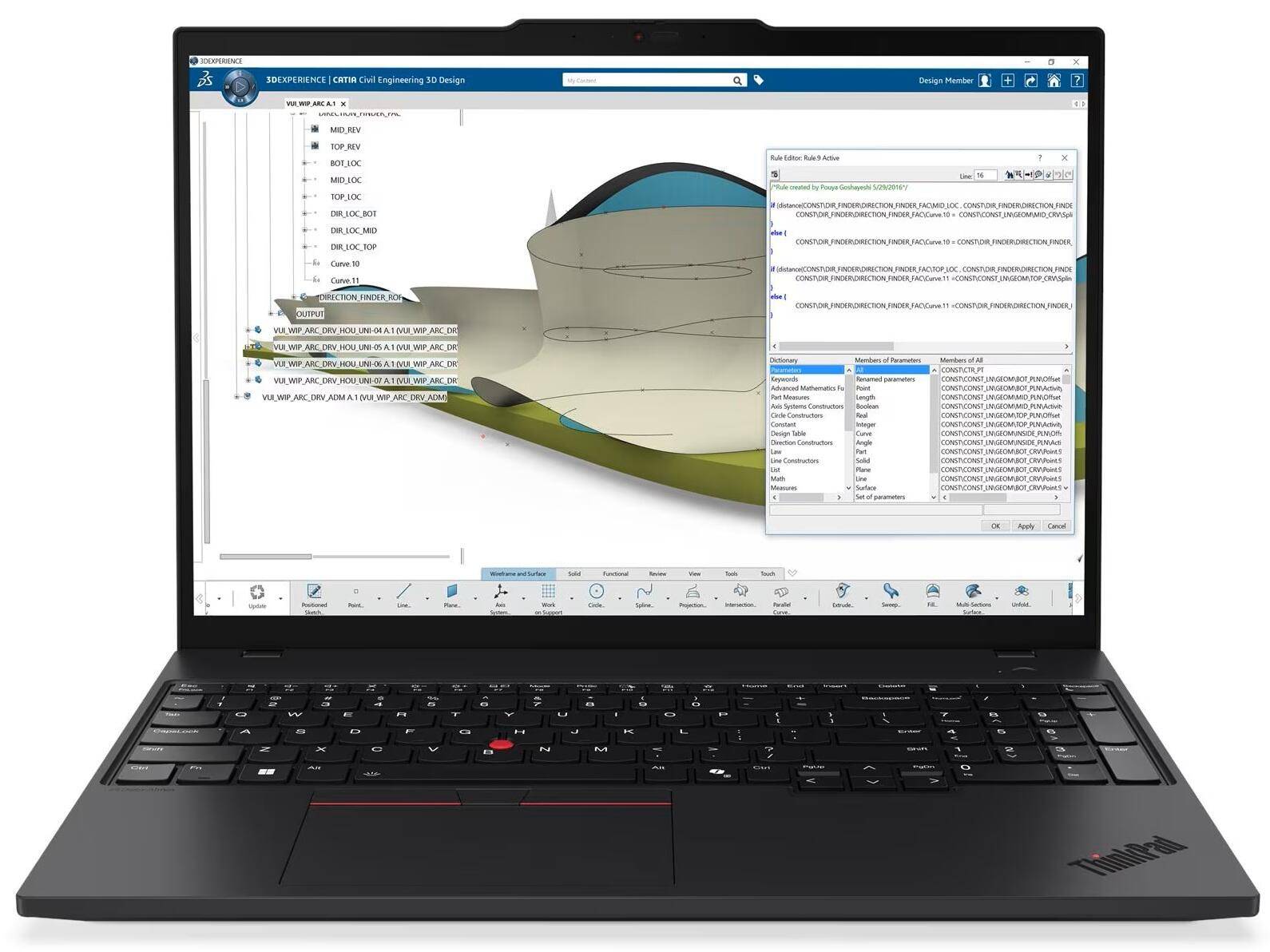ThinkPad P16s Gen 4 AMD Ryzen™ AI 7 Pro 350 Notebook 40,6 cm (16"")