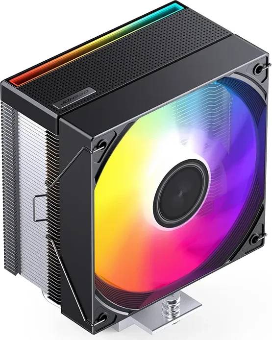 Jonsbo CB40 CPU-Kühler PWM ARGB schwarz Single Tower 225W TDP 120mm Fan