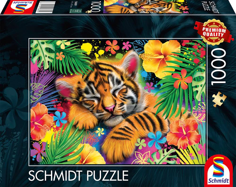 Schmidt Spiele 58889, 1000 Stück(e), Tiere, 3 Jahr(e)