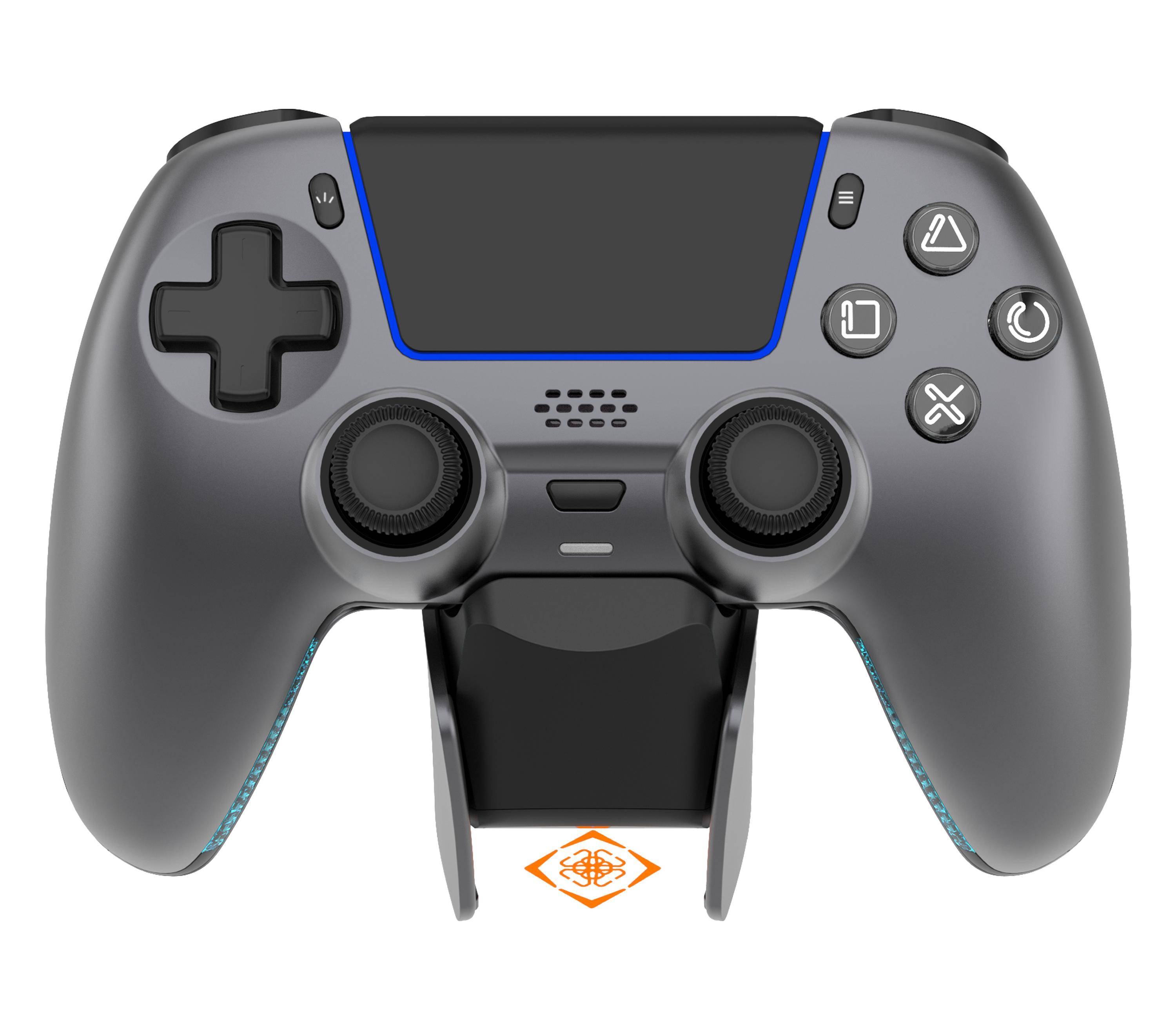 Deltaco Controller inkl. Ladestation Wireless steelgray PS5 Multimedia-Technik Playstation Zubehör