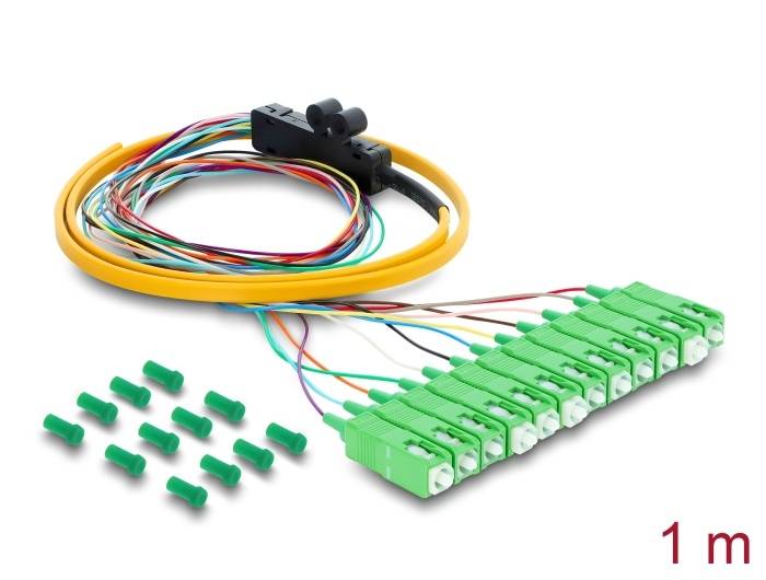 91047 - Delock LWL Pigtail Fanout Kabel...