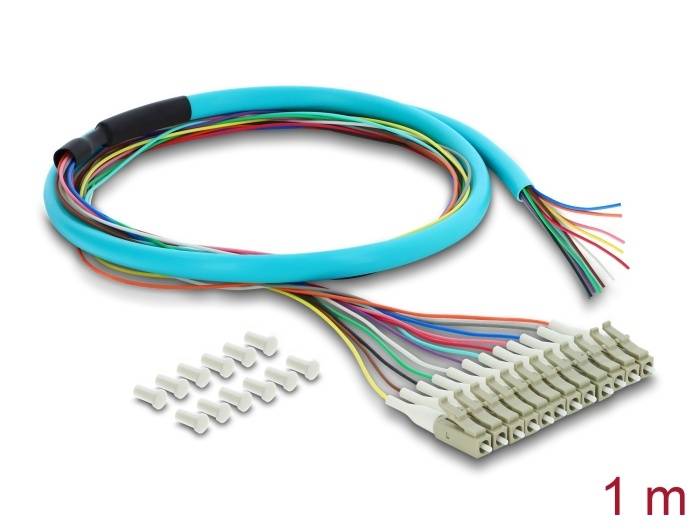 91054 - Delock LWL Pigtail Fanout Kabel...