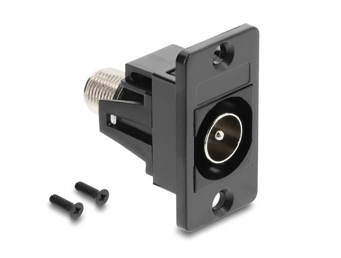 91197 - Delock Panel Mount IEC Stecker zu...